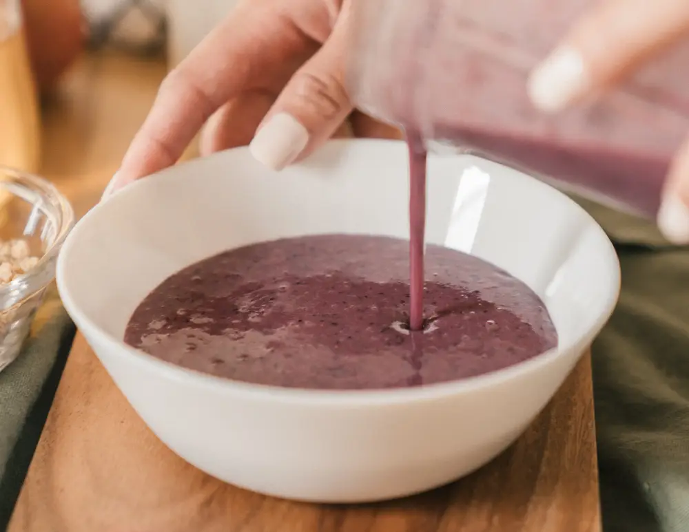 wild blueberries smoothie
