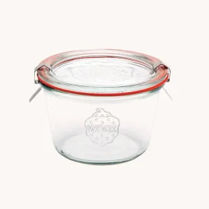 4x Mold WECK Glass Jars for Applesauce or Pear sauce