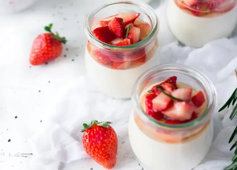 Dairy-free Strawberries and Cream