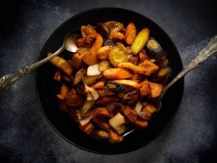 Herb-Battered Root Veggie Fries recipe
