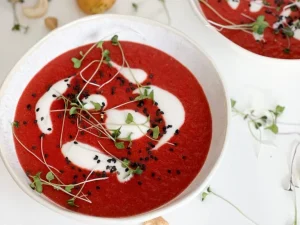 creamy beet soup